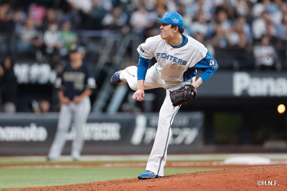 7回表、田中正義投手02