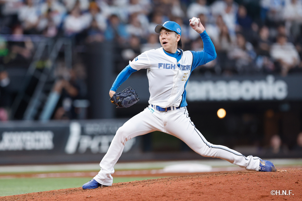 9回表、宮西投手01