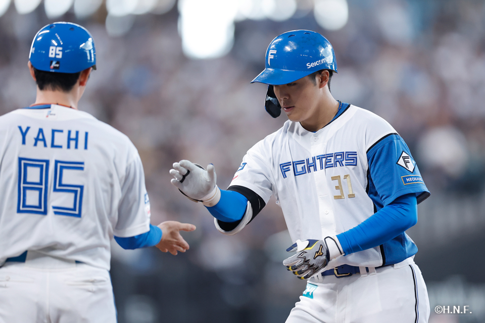 4回裏、柴田選手03