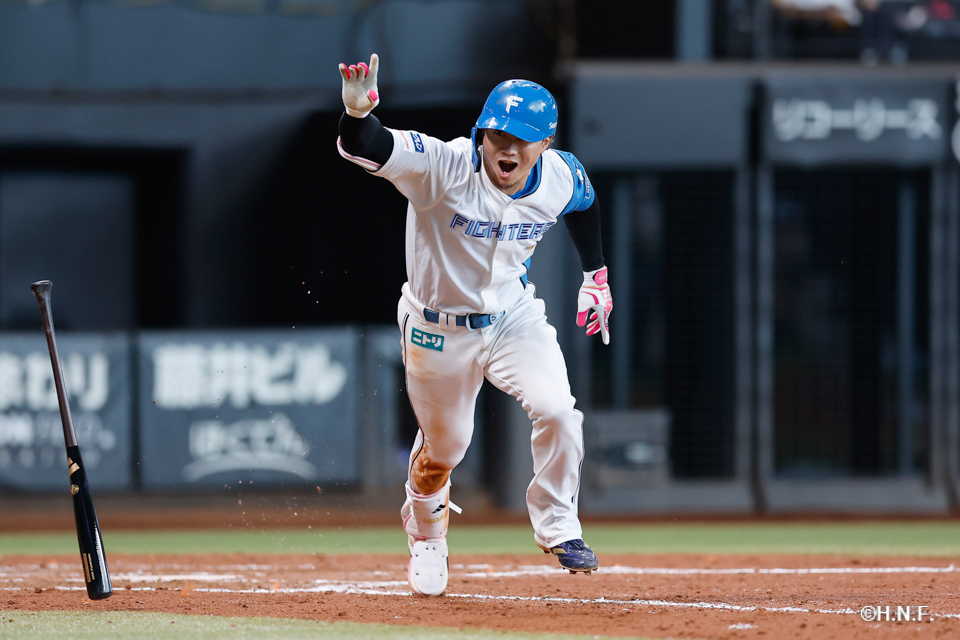 5回裏、西川選手02