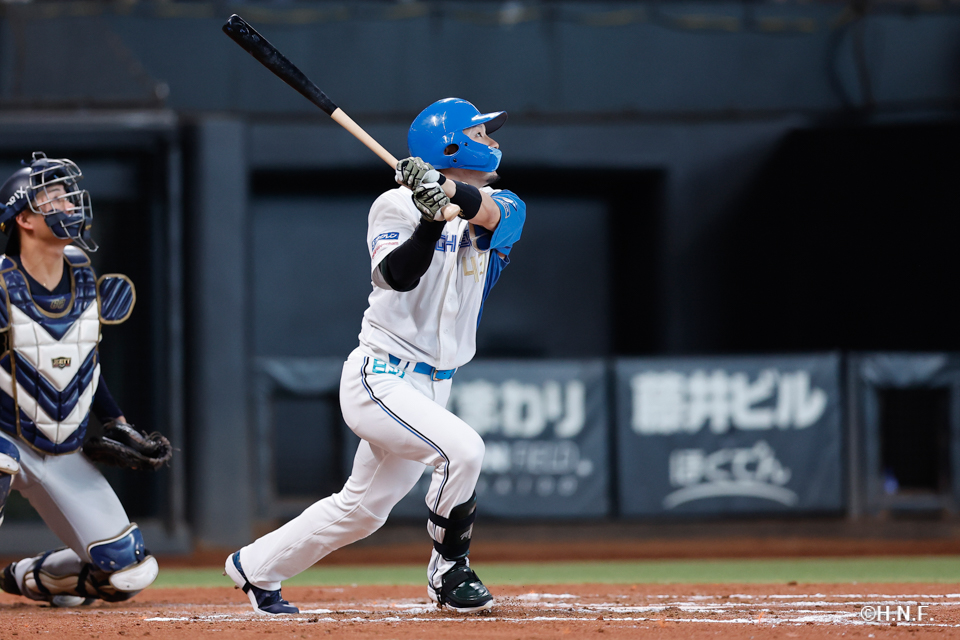 7回裏、水野選手01