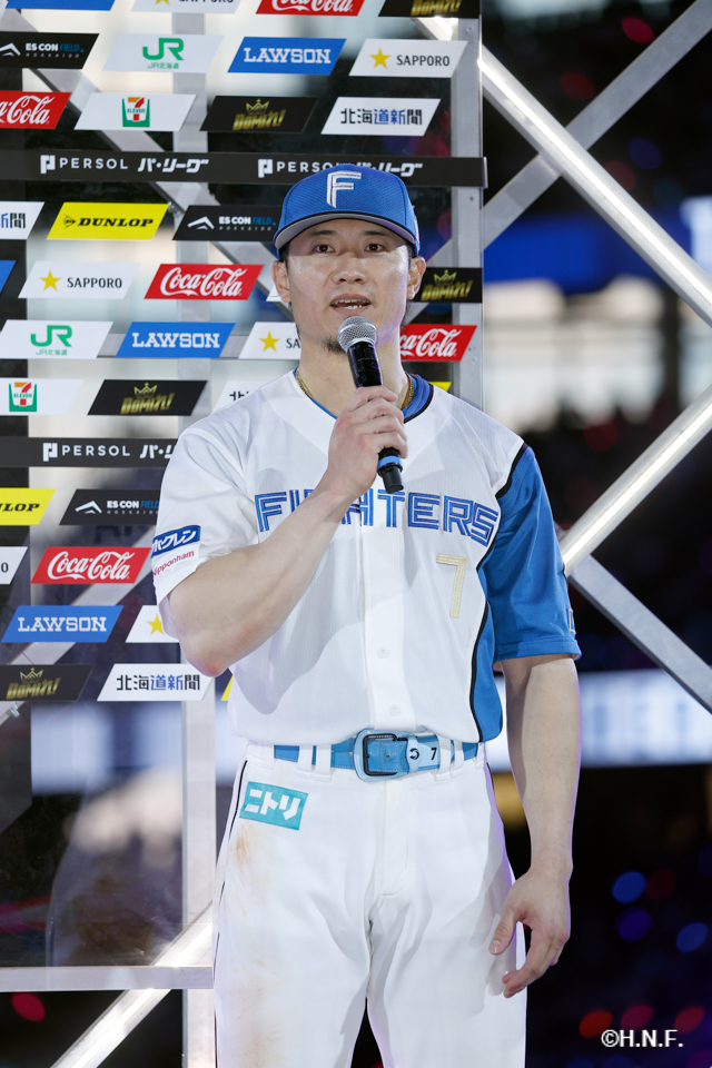 ヒーローの西川選手