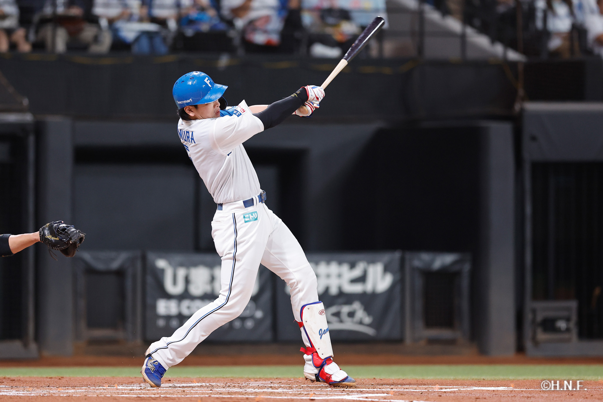 2回裏、野村選手01