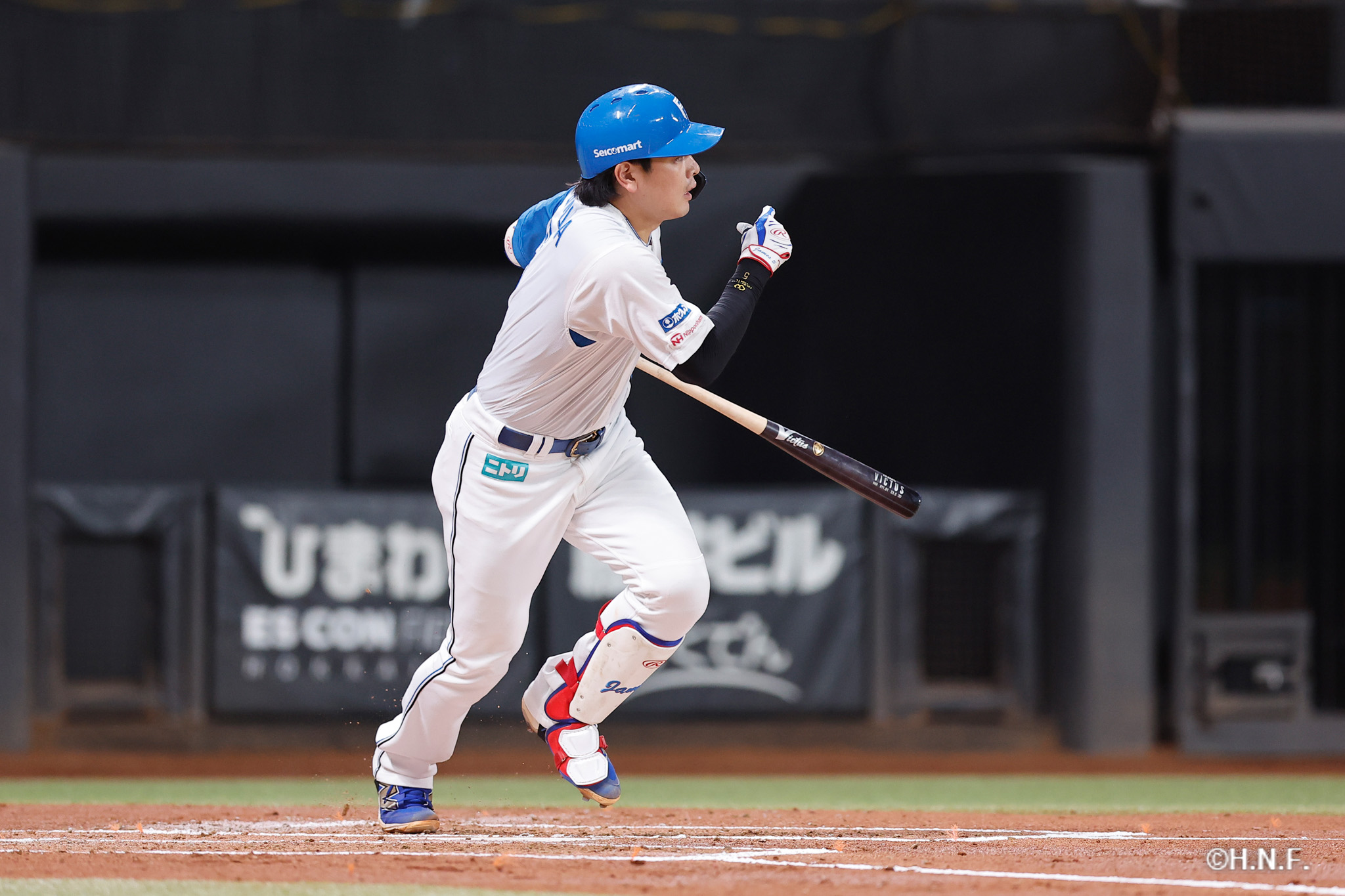 2回裏、野村選手02