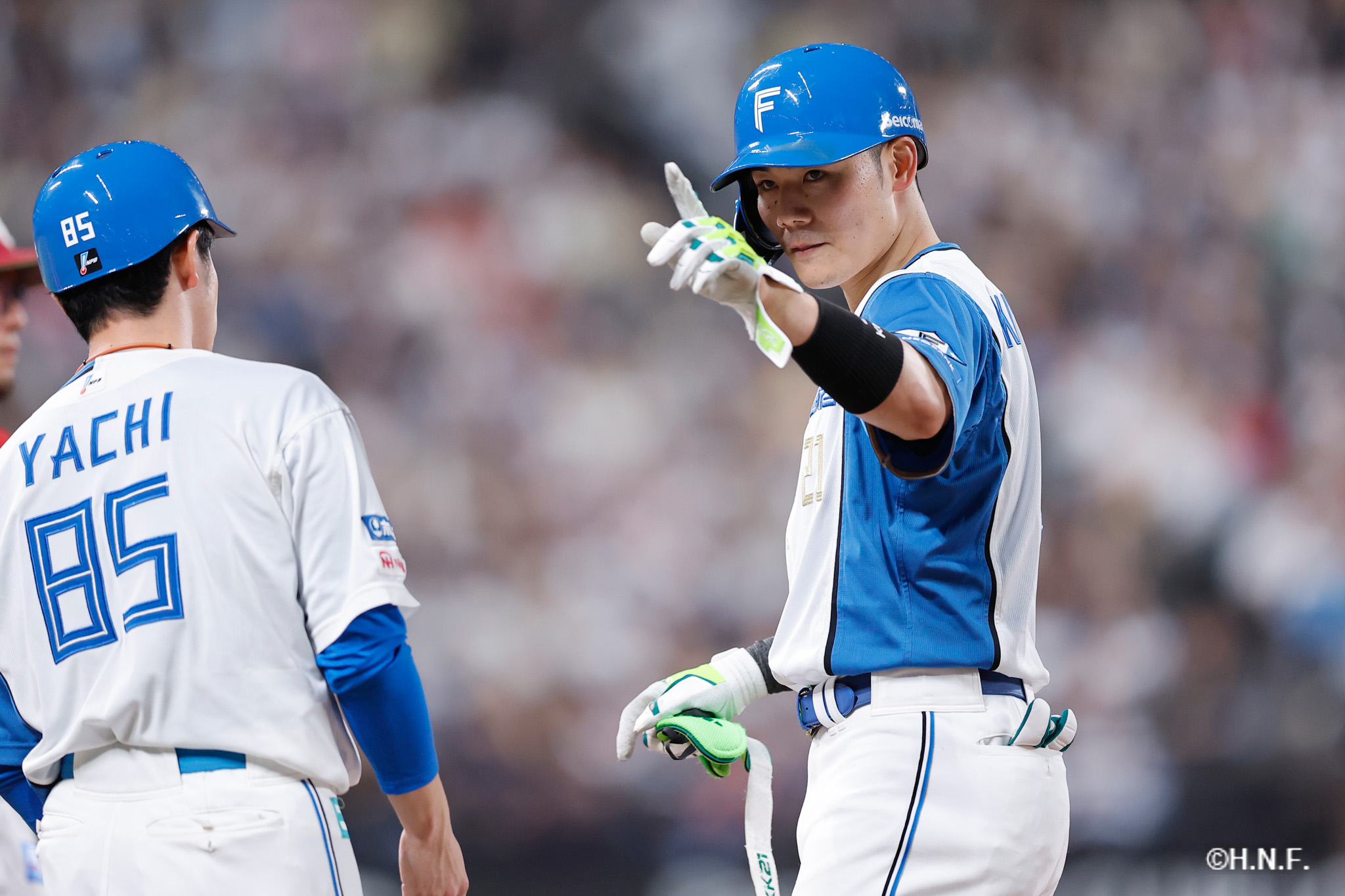 2回裏、清宮選手02