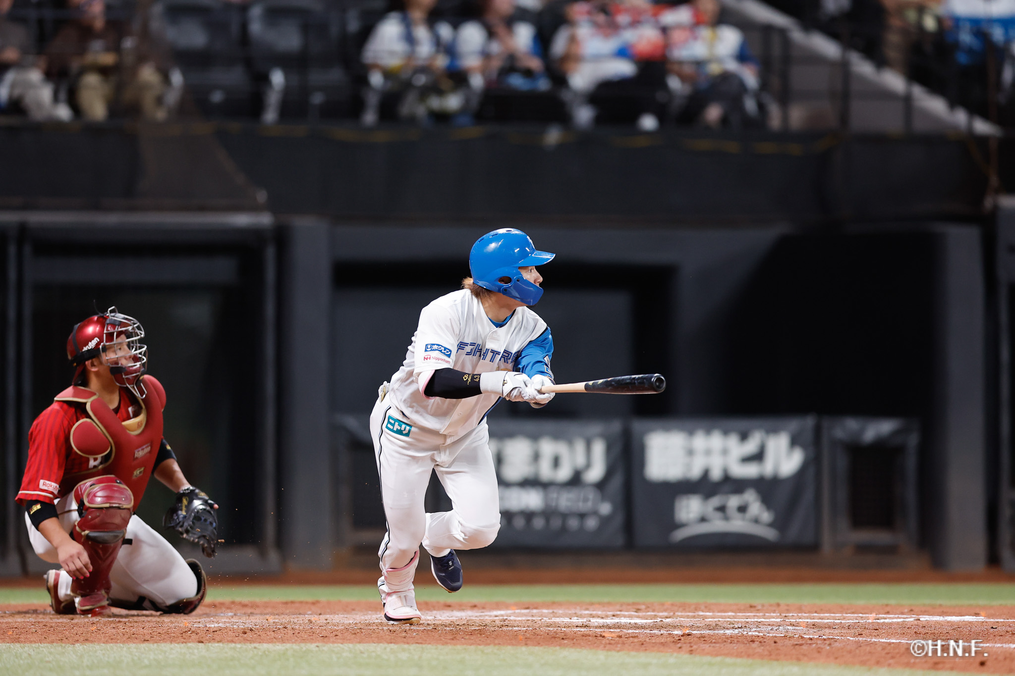 5回裏、水野選手01