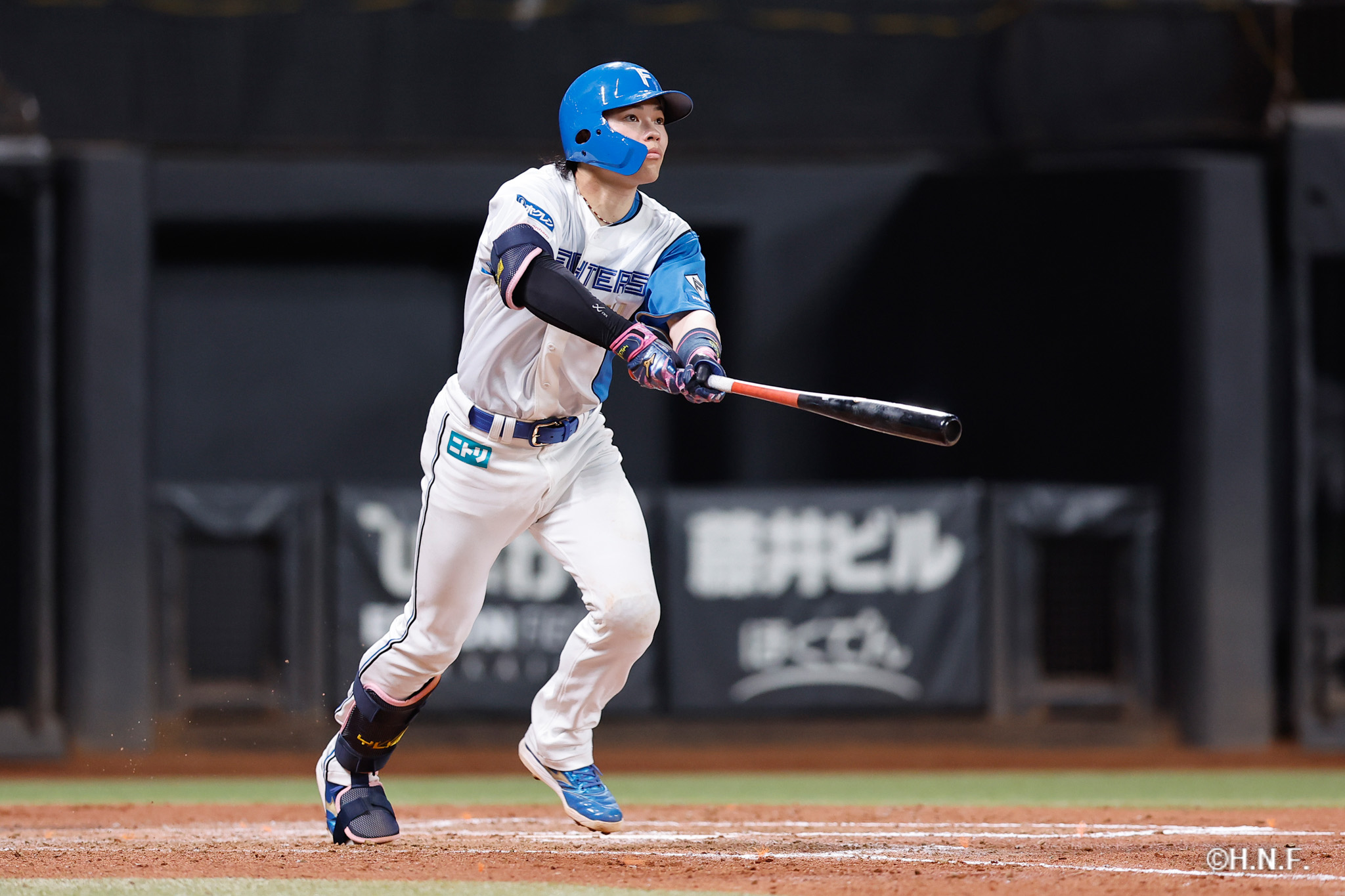 5回裏、田宮選手01