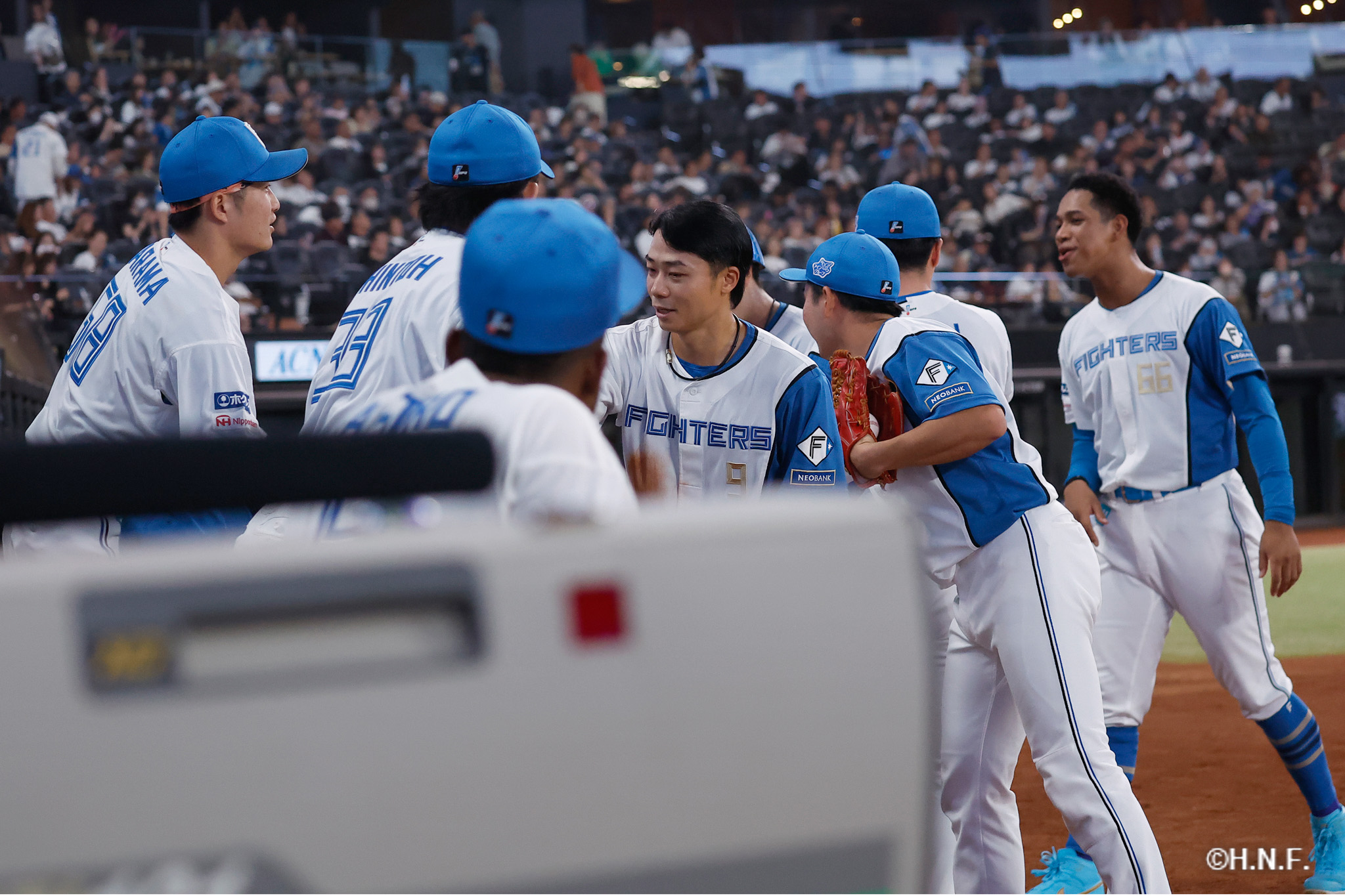 5回裏、中島卓選手11