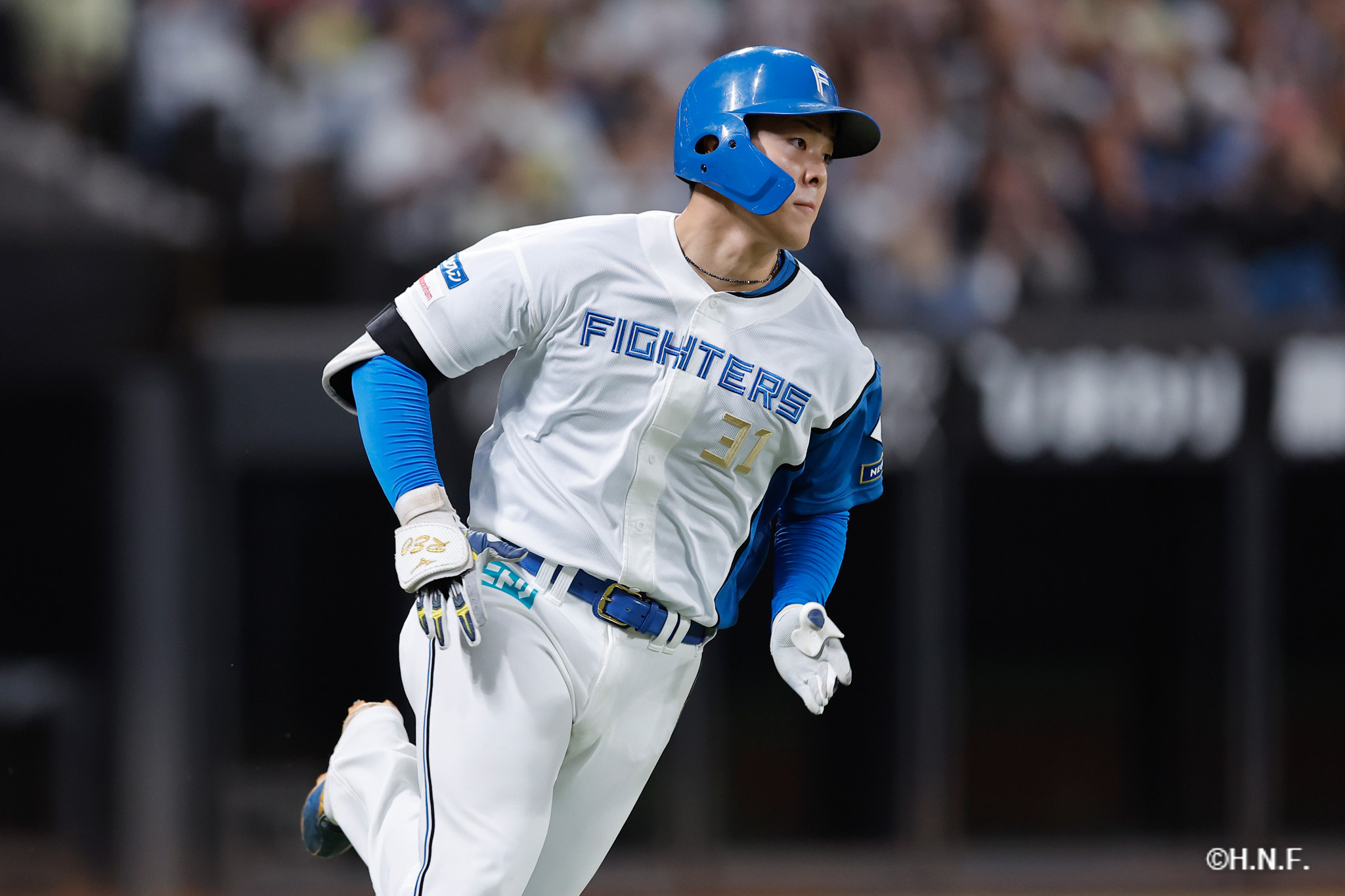 5回裏、柴田選手01