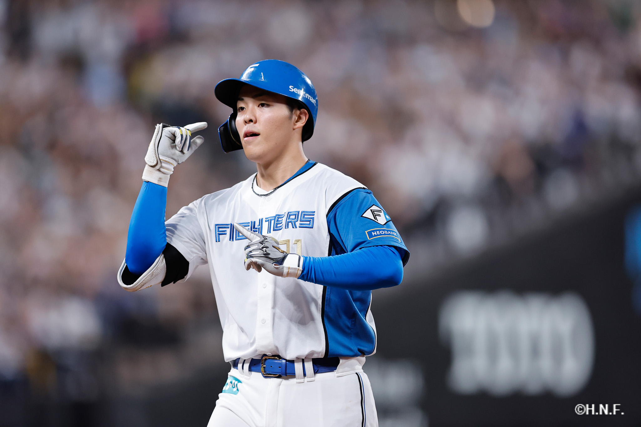 5回裏、柴田選手03