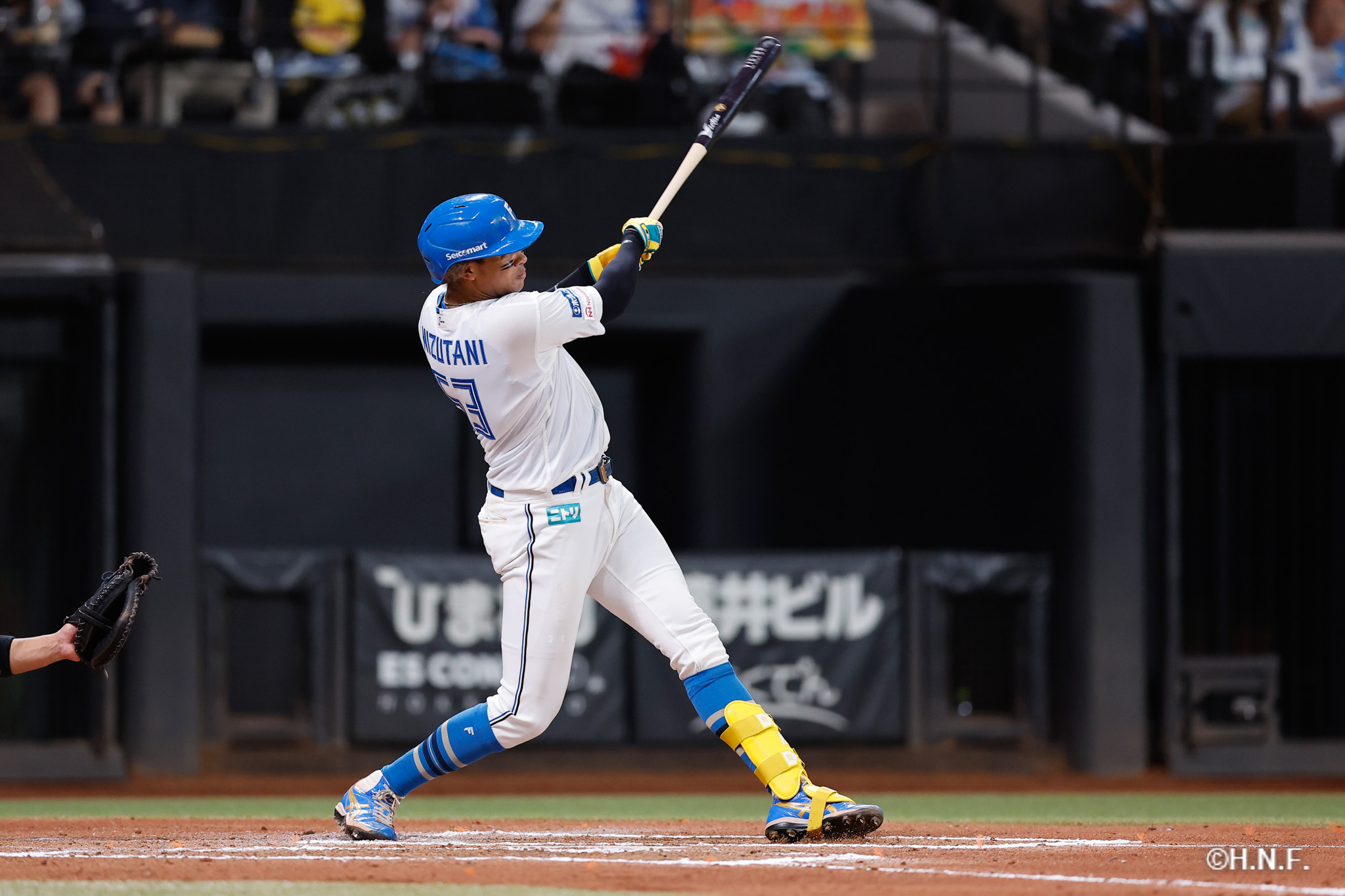 6回裏、水谷選手02