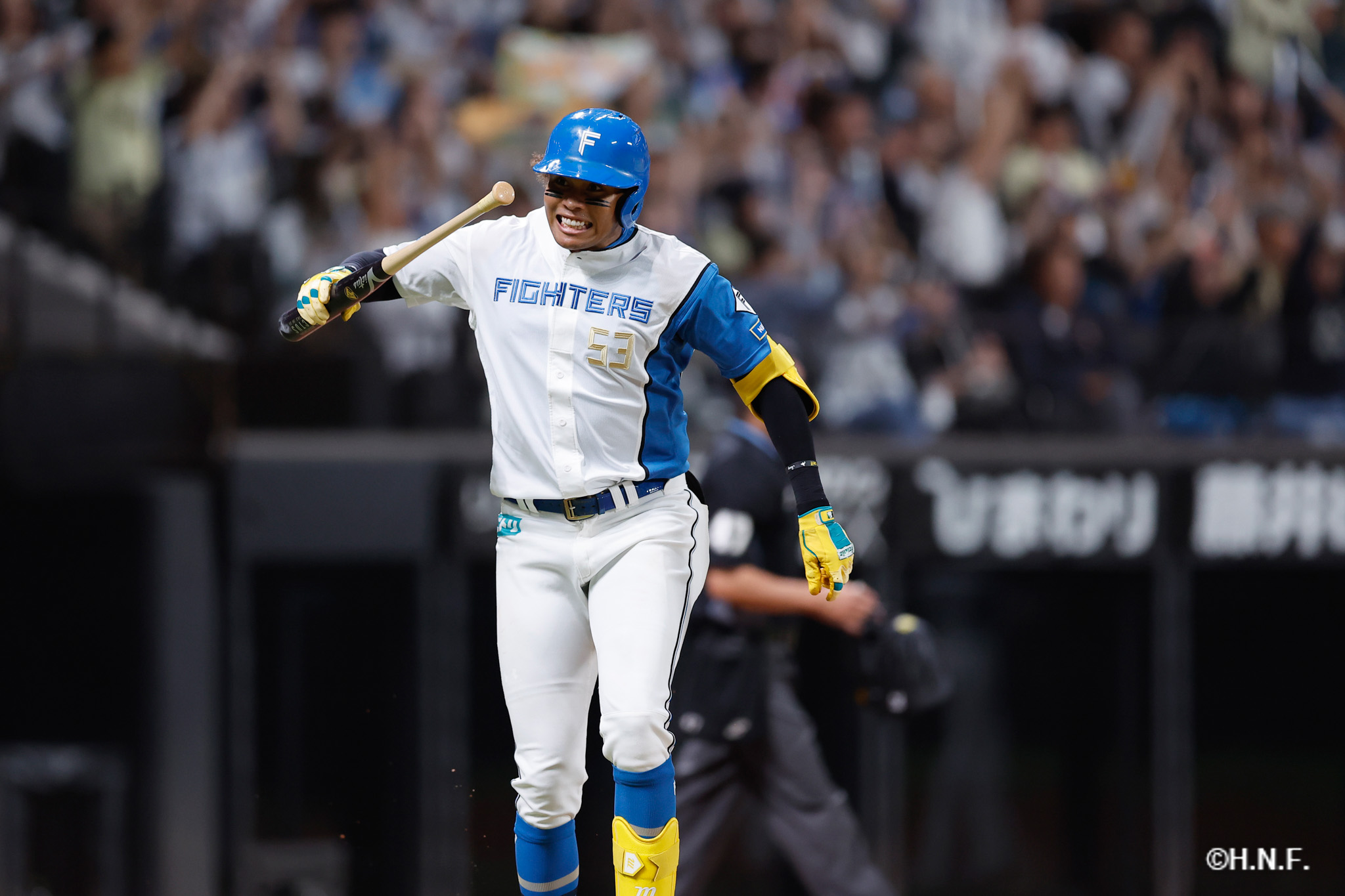 6回裏、水谷選手04