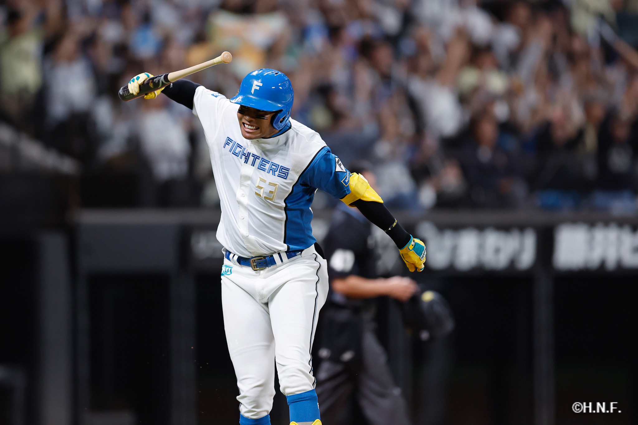 6回裏、水谷選手05