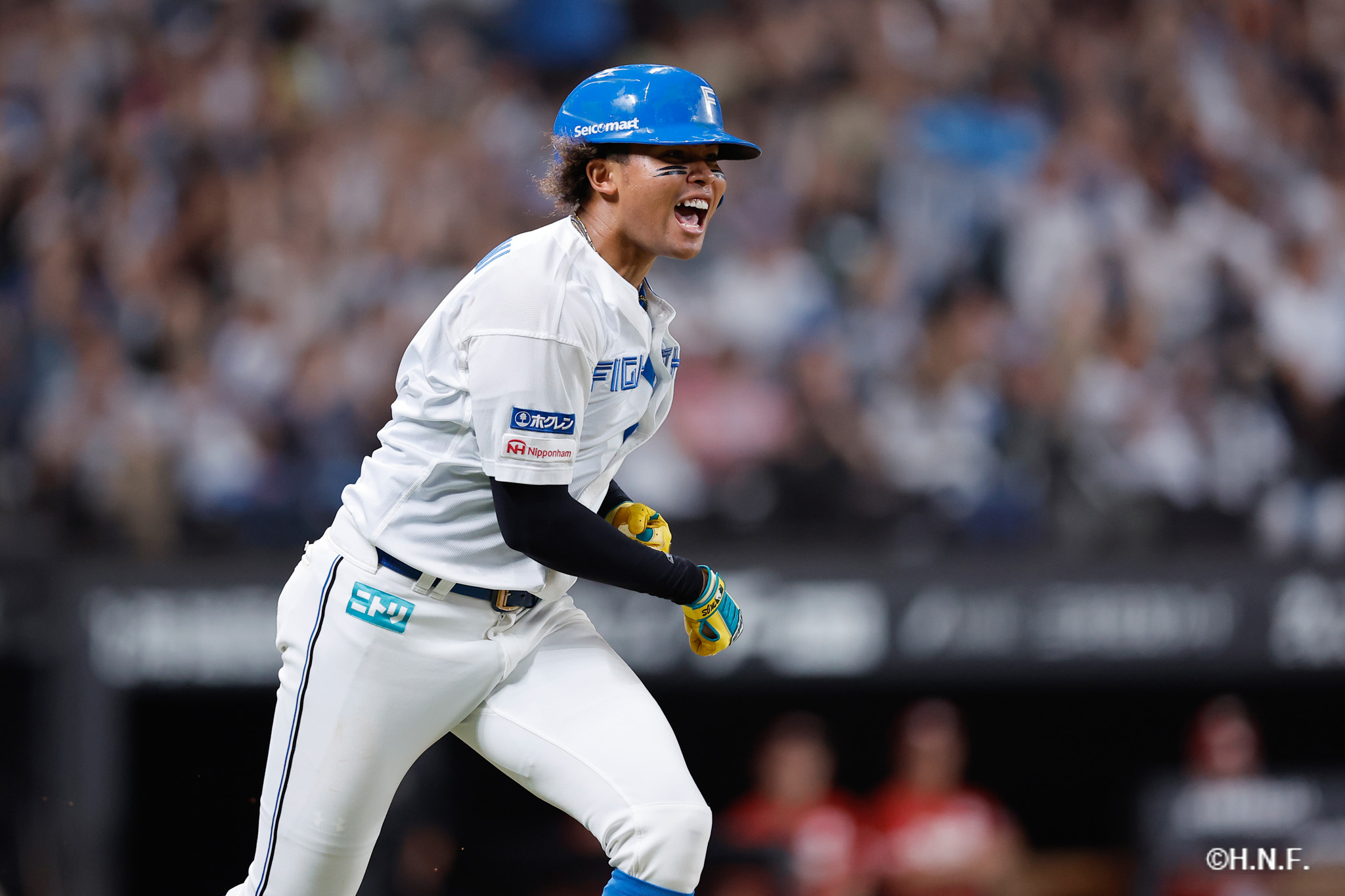 6回裏、水谷選手09