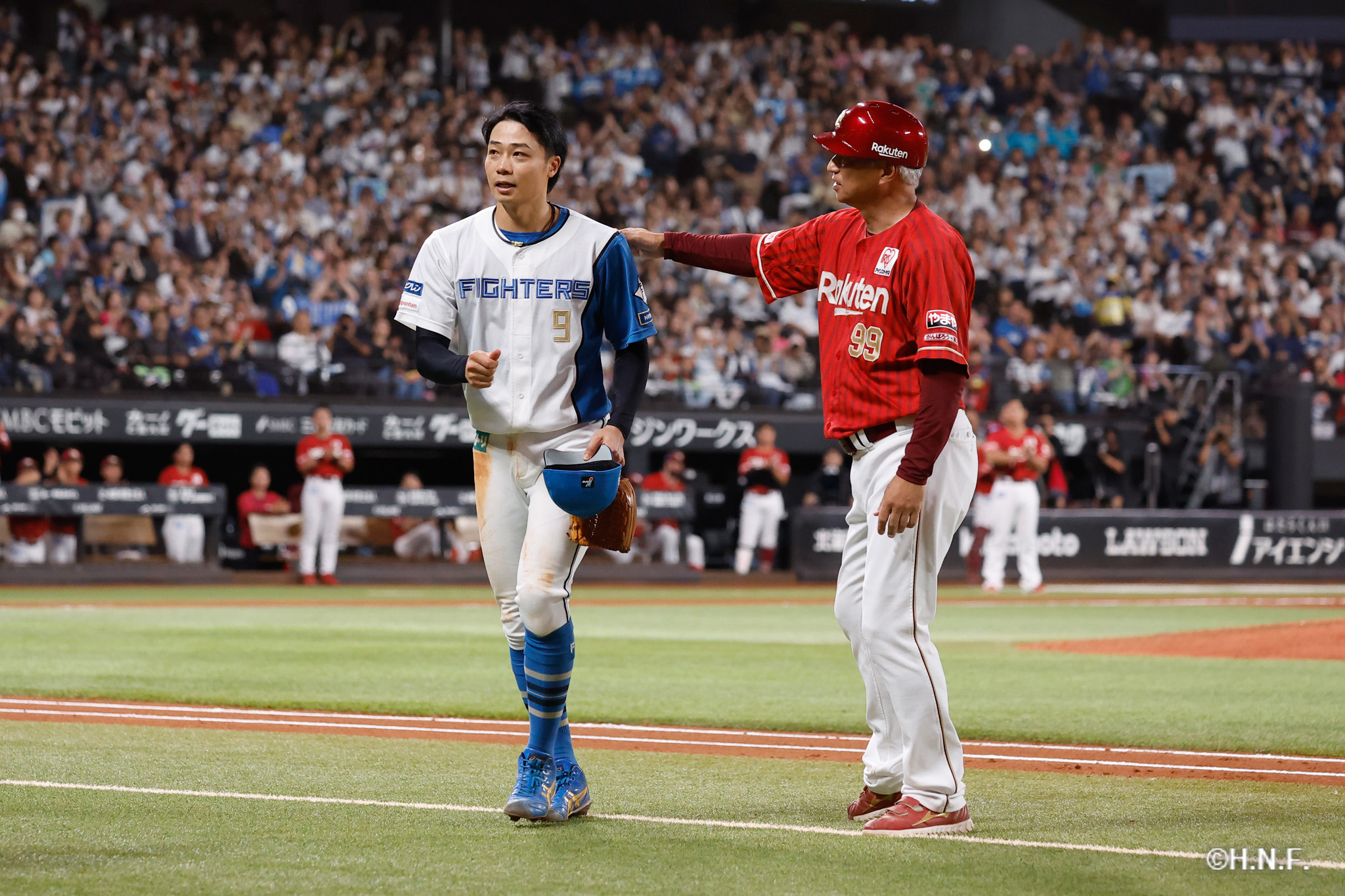 7回表、中島卓選手10