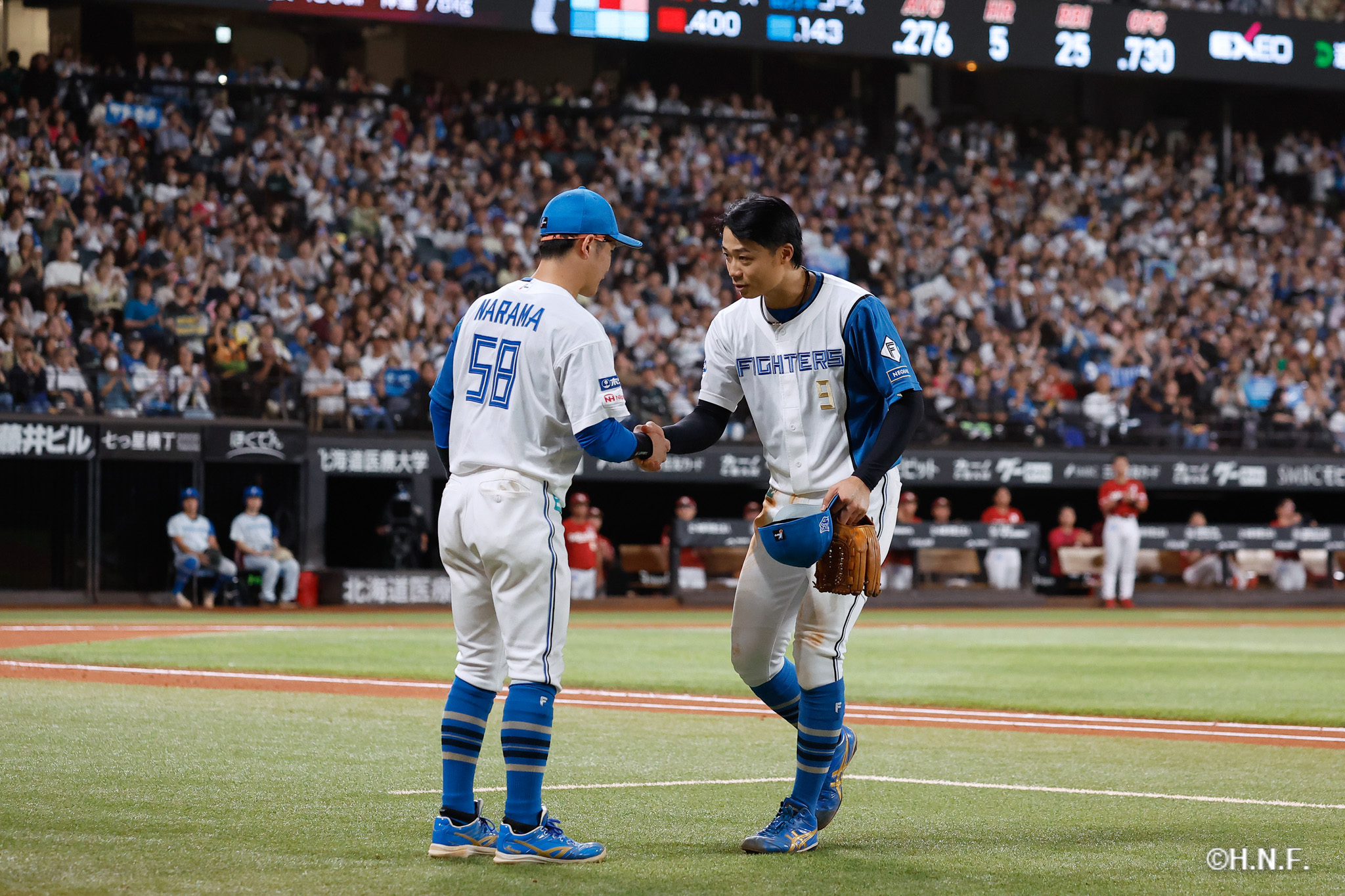 7回表、中島卓選手12