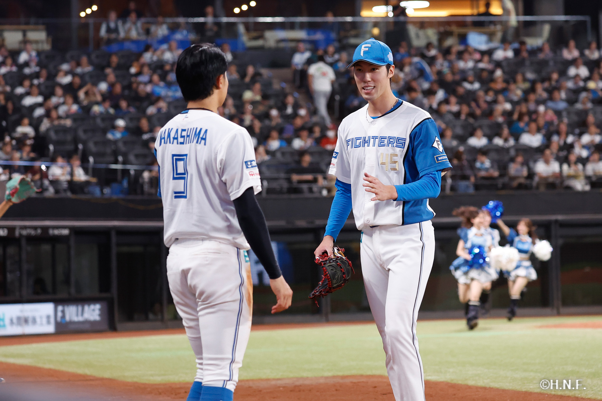 7回表、中島卓選手16
