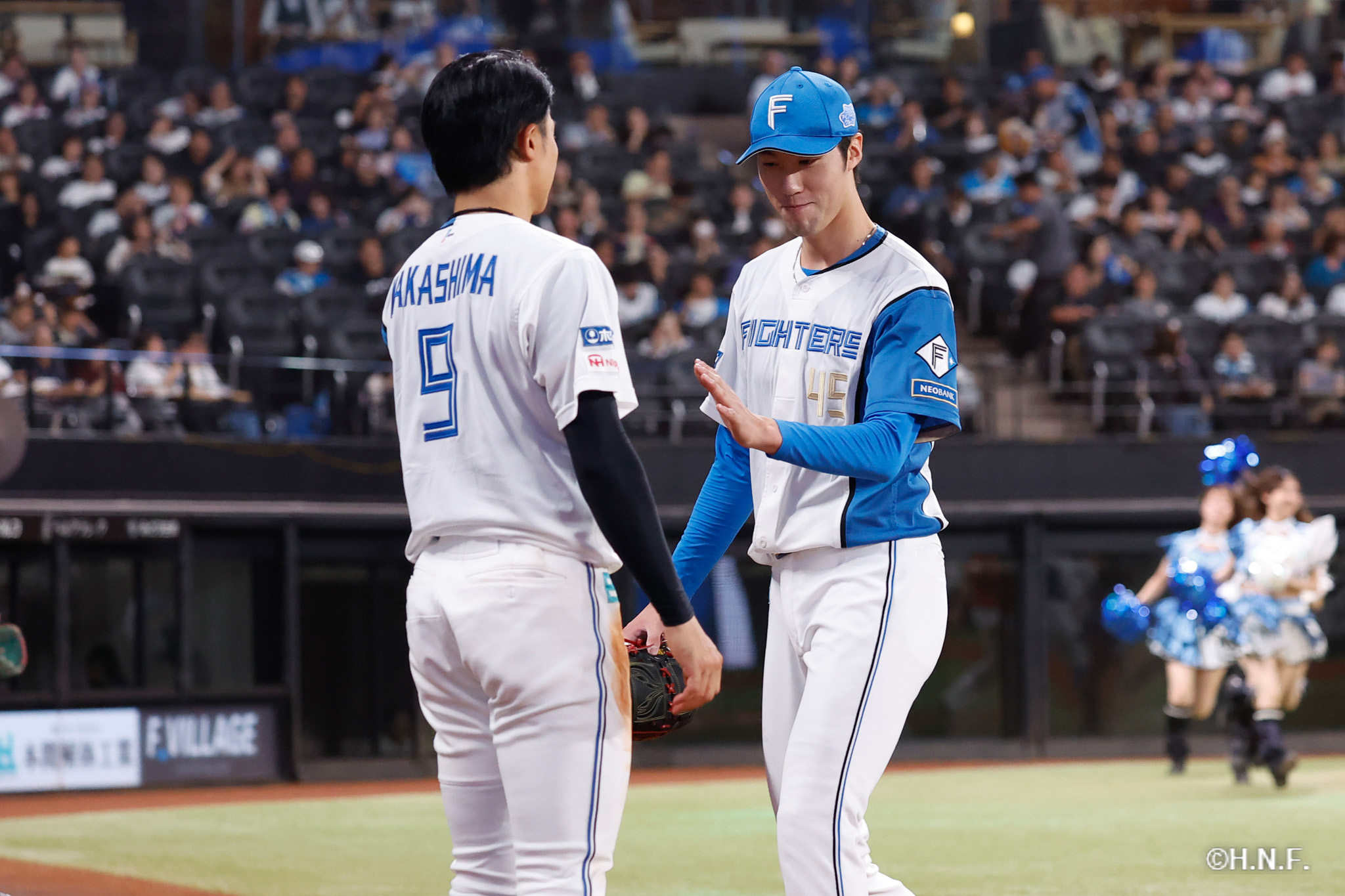 7回表、中島卓選手17