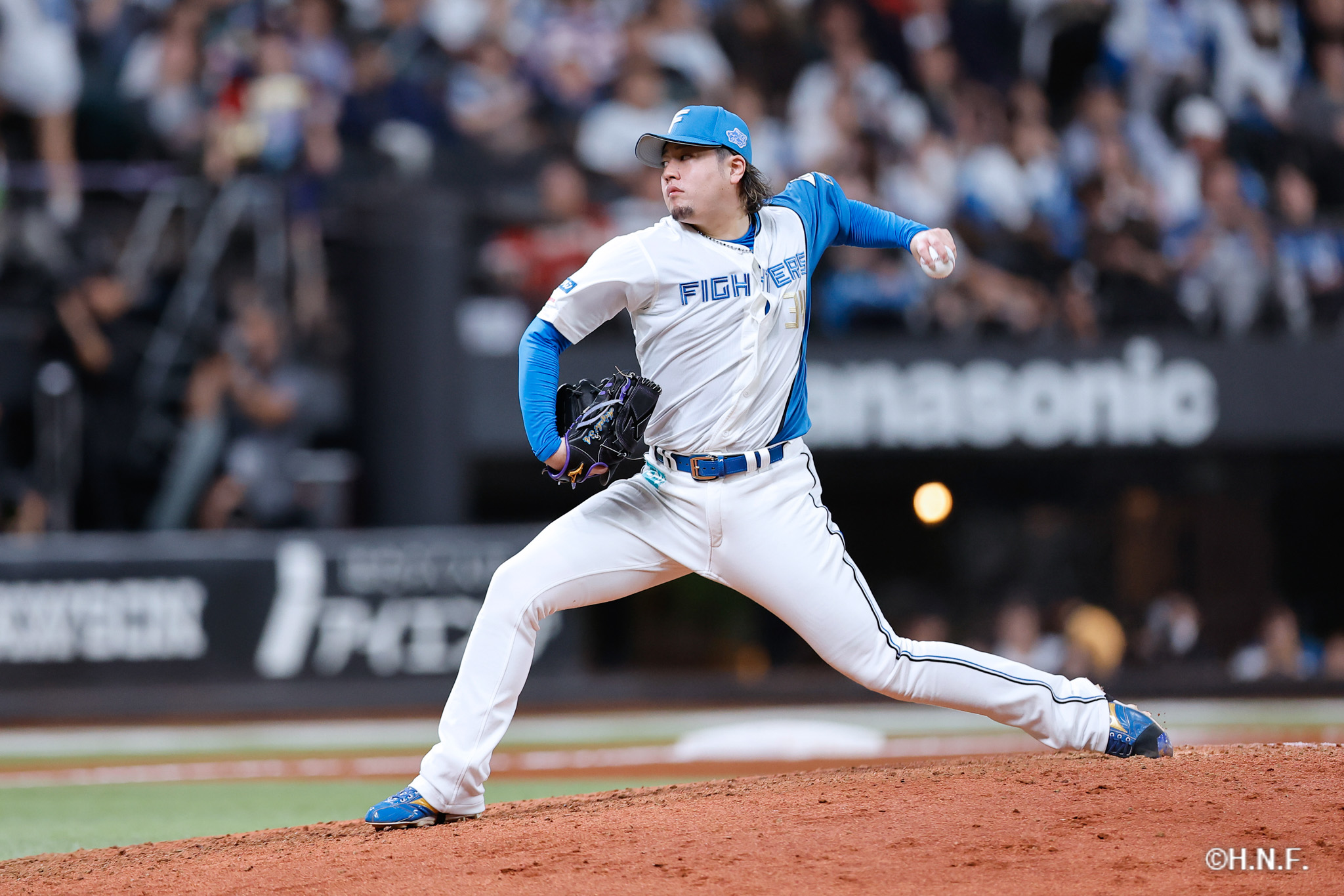 8回表、堀投手01