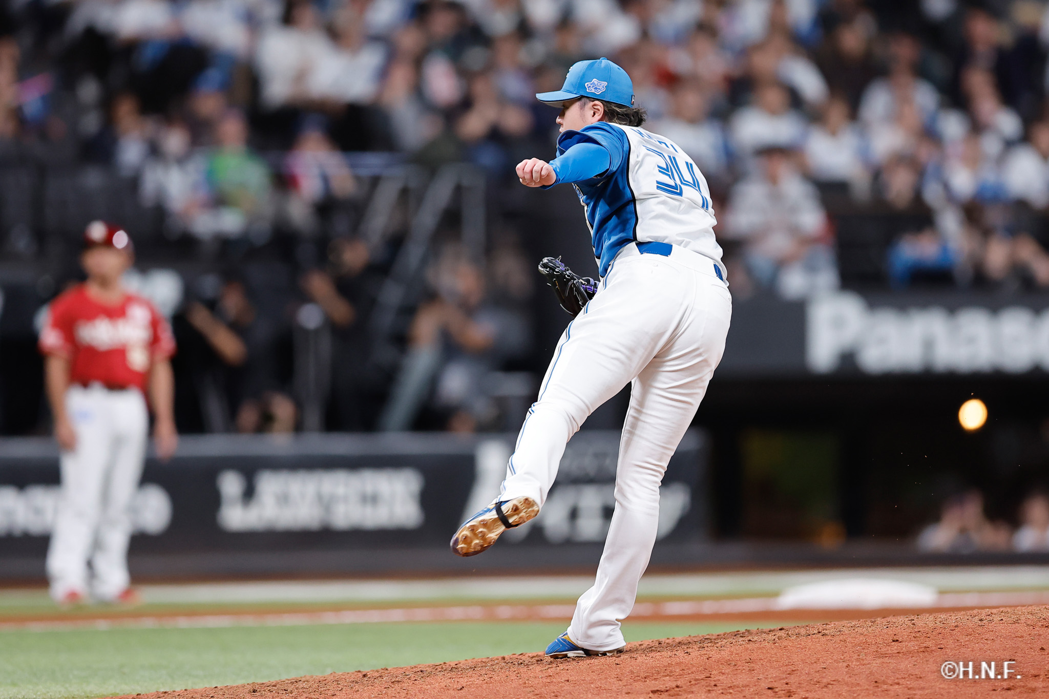 8回表、堀投手02