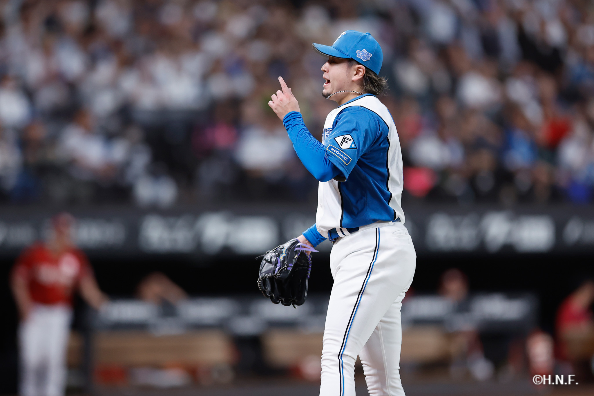8回表、堀投手05