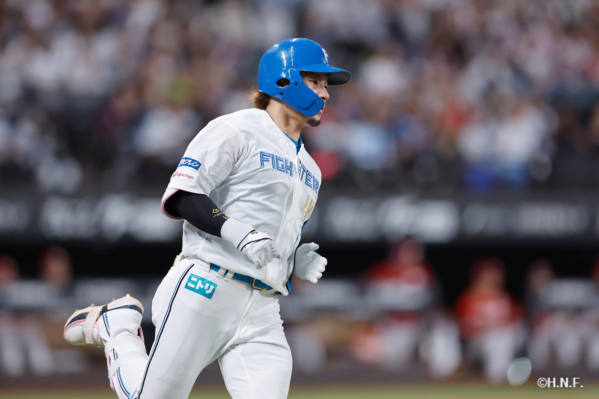 8回裏、水野選手