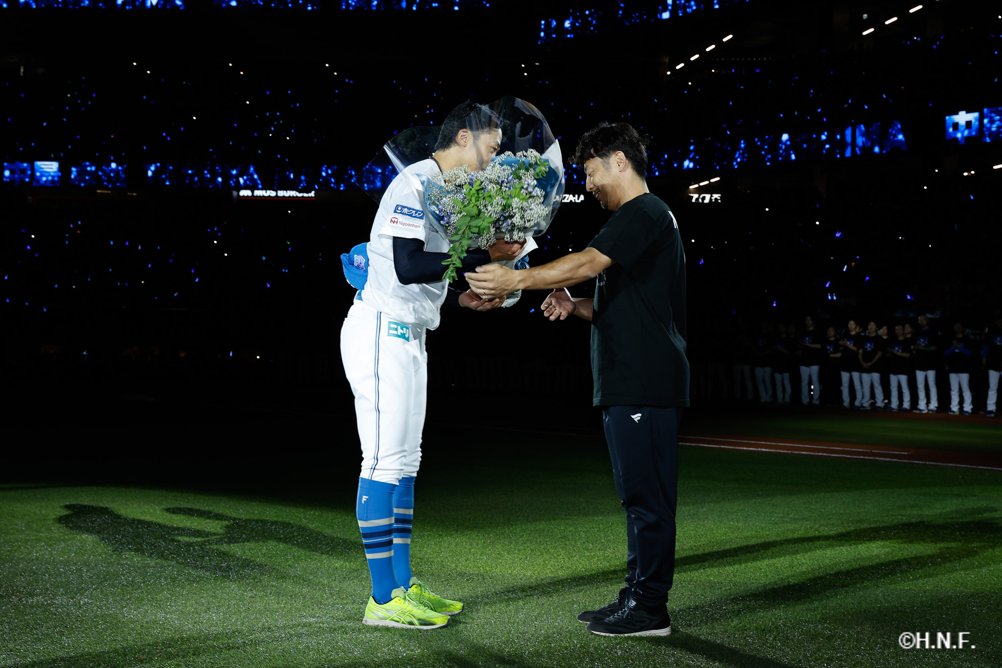 中島卓也選手引退セレモニー01
