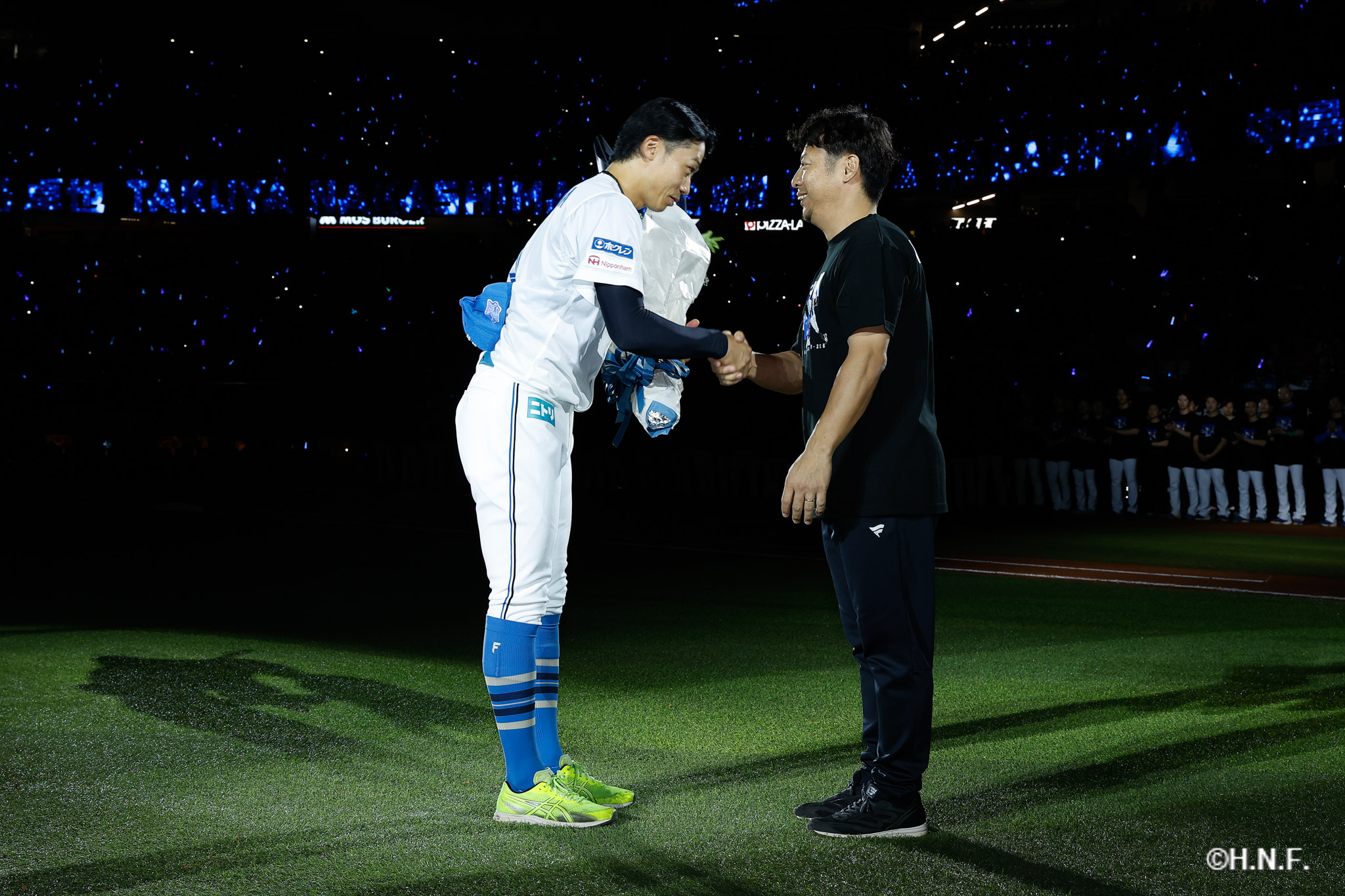 中島卓也選手引退セレモニー02