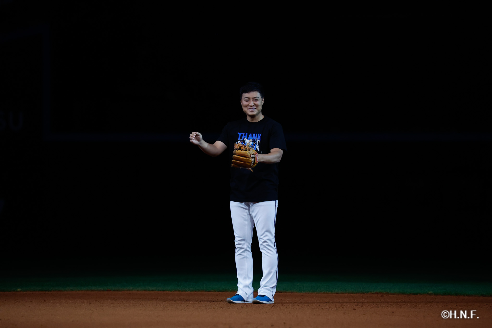 中島卓也選手引退セレモニー35