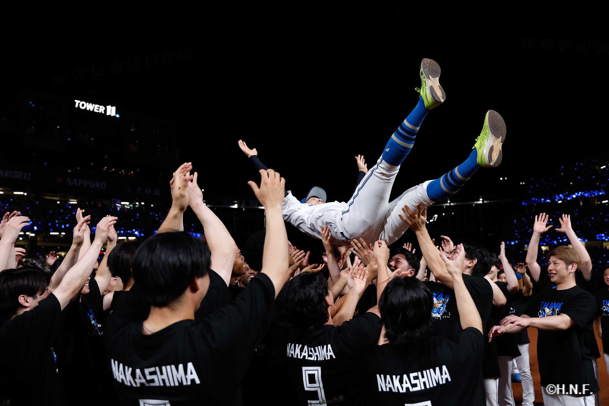 中島卓也選手引退セレモニー45