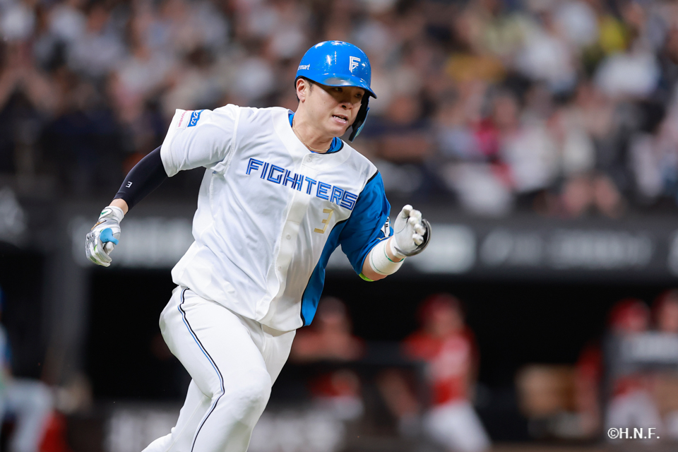 5回裏、郡司選手