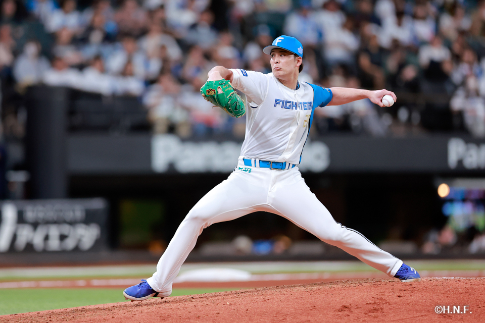 6回表、上原投手