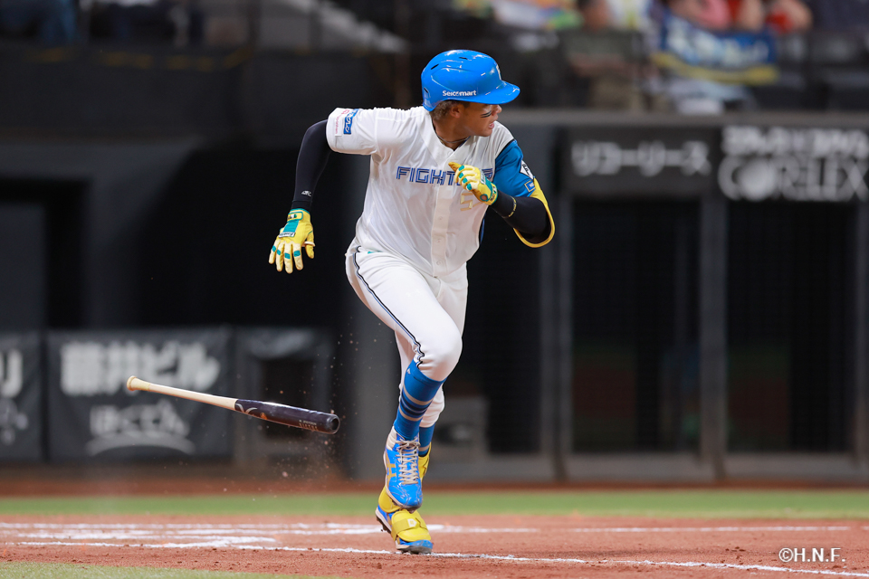 6回裏、水谷選手03