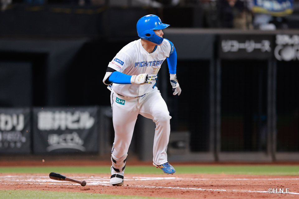7回裏、柴田選手02