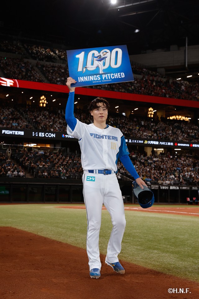 NPB通算1000投球回を達成した山﨑福投手04