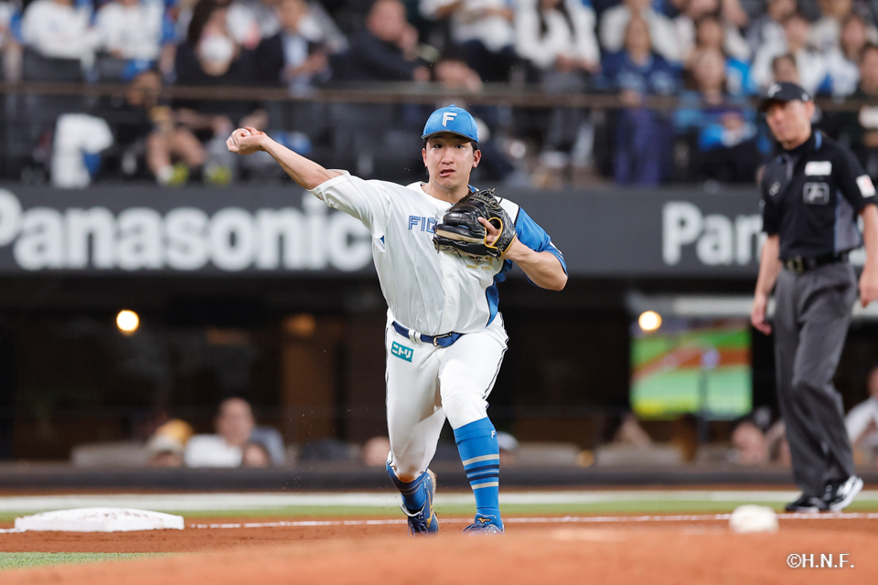 5回表、有薗選手