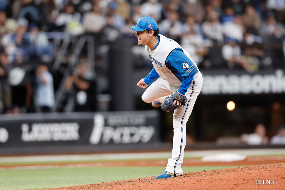 9回表、池田投手03