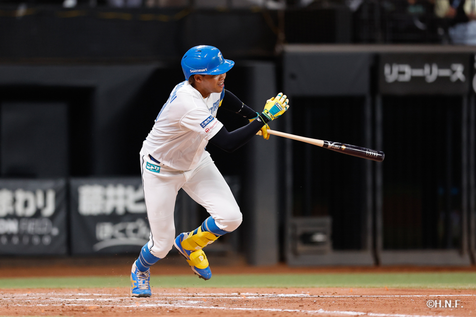 9回裏、水谷選手