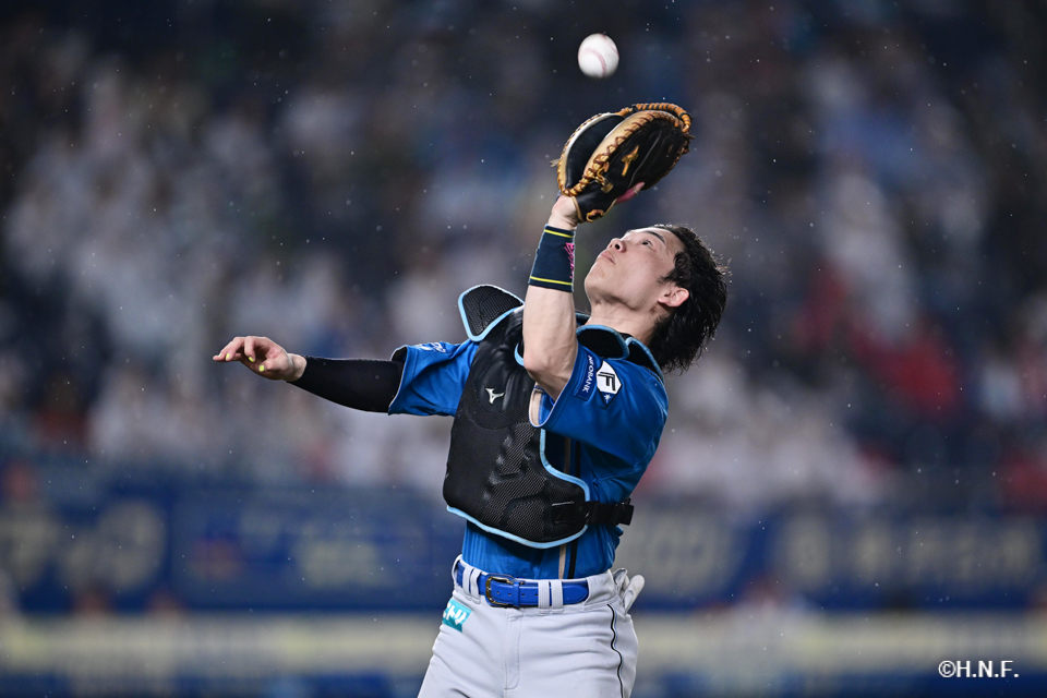 2回裏、田宮選手