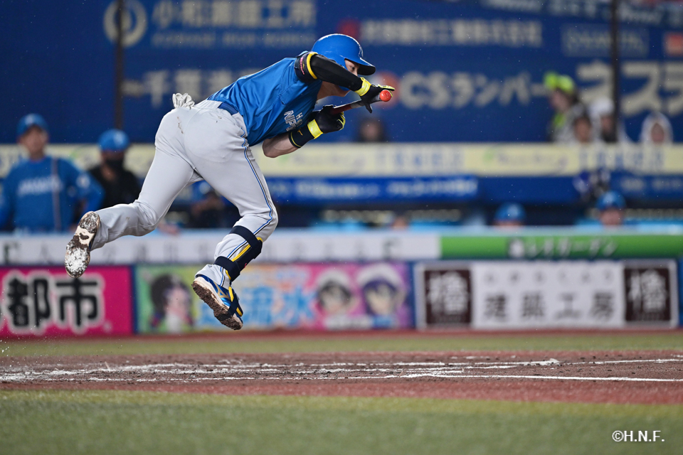 3回表、田宮選手