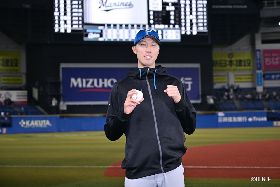 ヒーローの福島投手