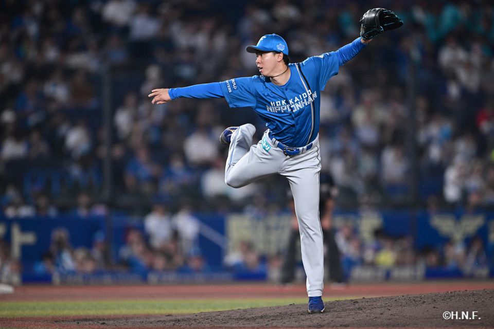 7回裏、大川投手