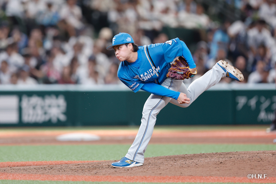 7回裏、孫投手02