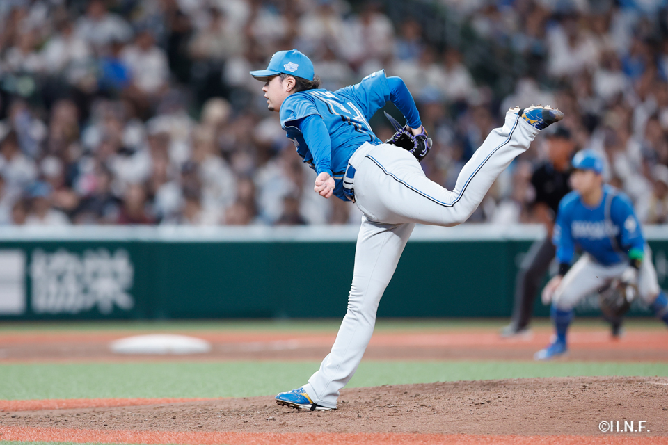 8回裏、堀投手02