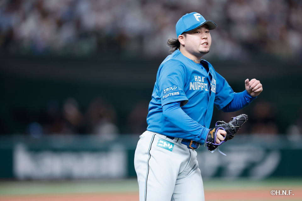 8回裏、堀投手03