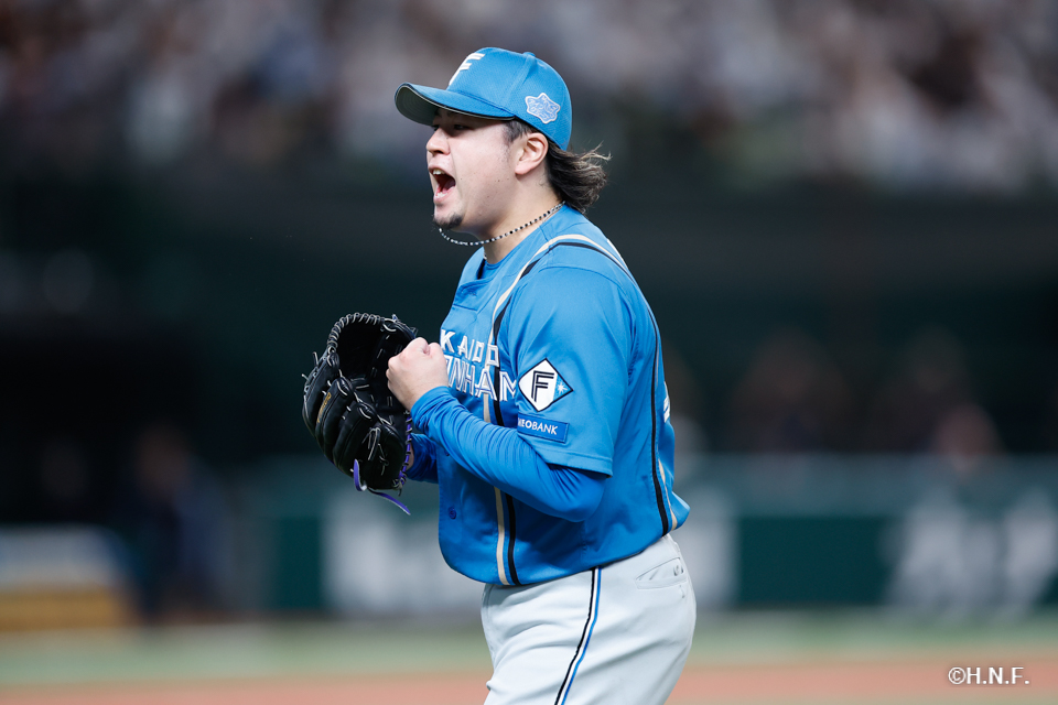 8回裏、堀投手04