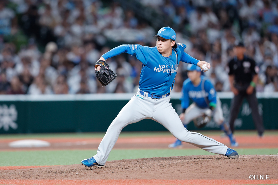 10回裏、細野投手02