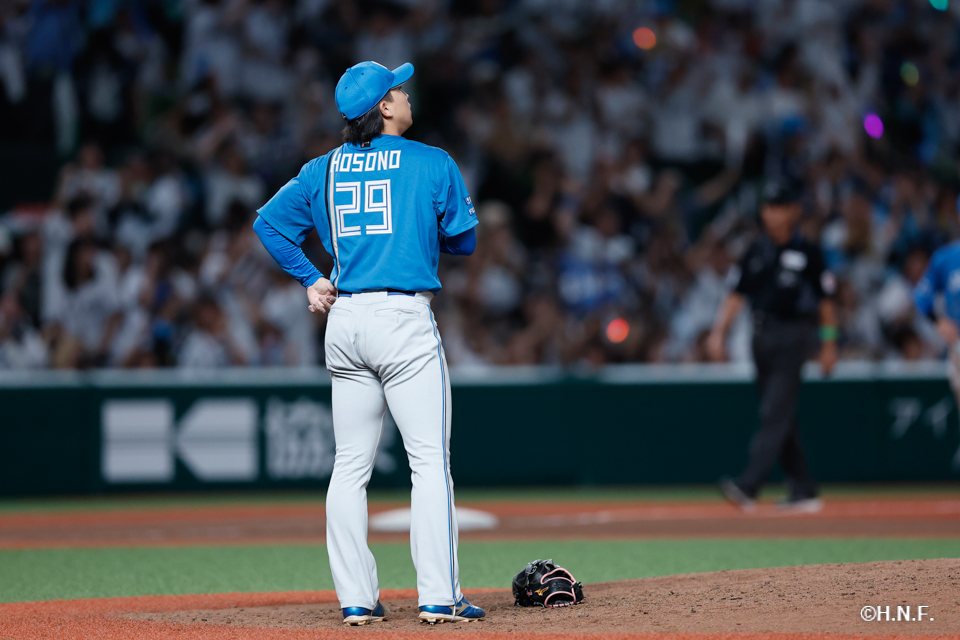 10回裏、細野投手03