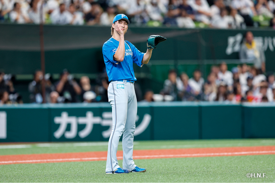 先発の達投手11