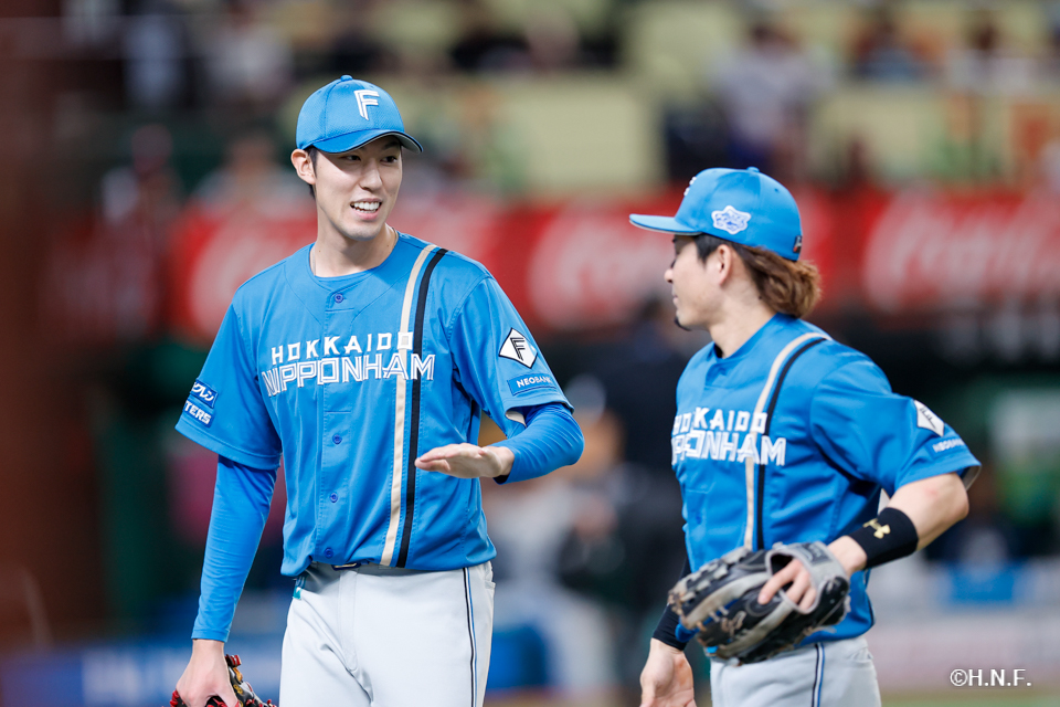 7回裏、福島投手11